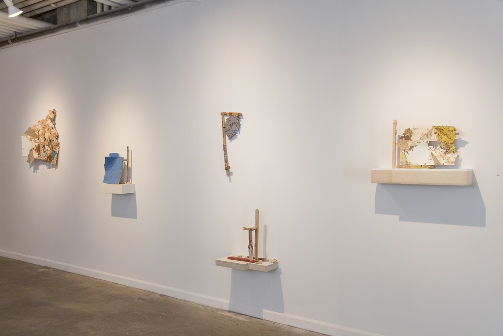 Helen O'Leary: "Home is a Foreign country" (installation view, Lesley Heller Gallery, NY), 2018 Helen O'Leary: "Home is a Foreign country" (installation view, Lesley Heller Gallery, NY), 2018