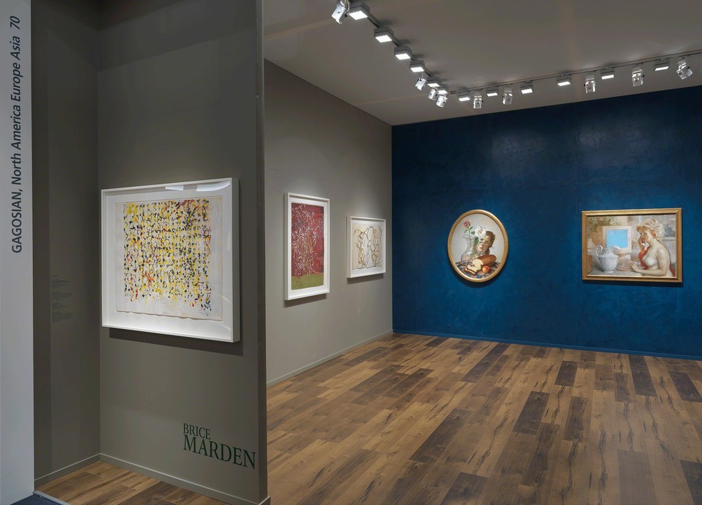 Artwork © 2018 Brice Marden / Artists Rights Society (ARS), New York and © John Currin. Photography by Robert McKeever. Courtesy Gagosian. Artwork © 2018 Brice Marden / Artists Rights Society (ARS), New York and © John Currin. Photography by Robert McKeever. Courtesy Gagosian.