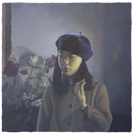 Wang 王 Yifan 一凡, ‘Wu Xiaoke and Flowers 吴小可与花’, 2017, Star Gallery