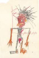 Jean-Michel Basquiat - Untitled (Standing Male Figure)