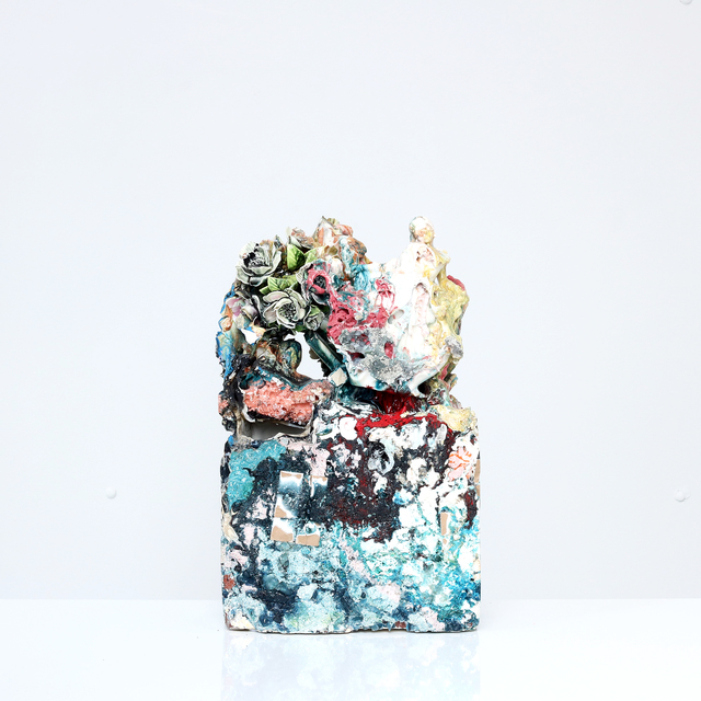 Karin Karinson, ‘I see the painted backdrop of my dreams’, 2018, Sculpture, Mixed ceramics, Glass, Berg Gallery