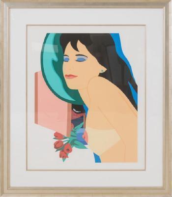 Tom Wesselman - Cynthia in the bedroom ,
Circa
1981