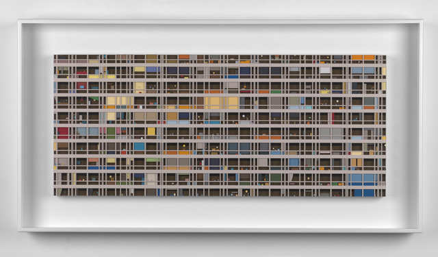 Lucy Williams, ‘Maine-Montparnasse (Detail no. 5)’, 2013, Mixed Media, Plexiglas, paper and acrylic paint on birch ply panel, Berggruen Gallery