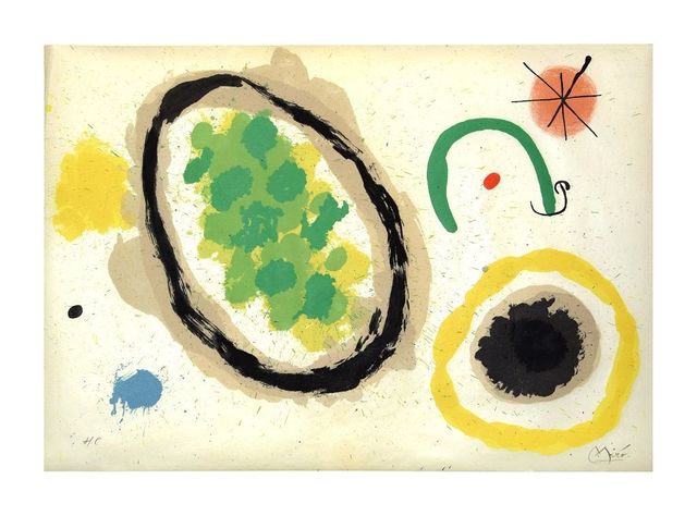 Joan Miró, ‘Le Lézard aux Plumes d'Or’, 1971, Wallector