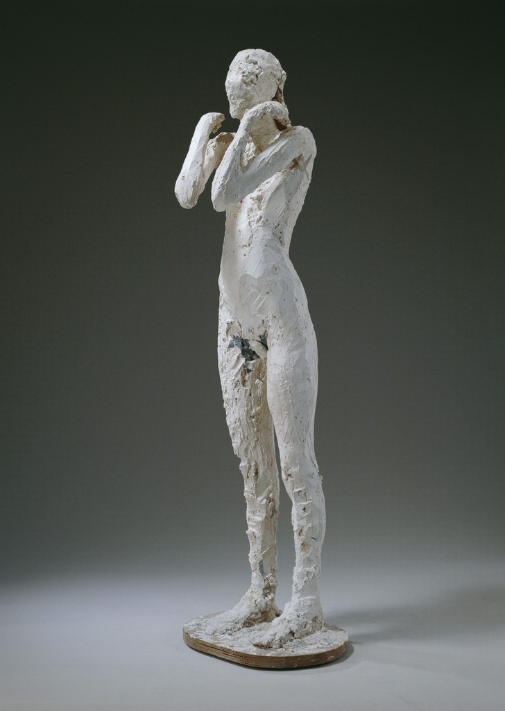 Manuel Neri, Standing Figure No. 6, 1978
Styrofoam, burlap, and steel armature, 65 1/2 x 19 3/4 x 15 1/2 in. (166.4 x 50.2 x 39.4 cm). Nasher Sculpture Center, Gift of Manuel Neri Trust Manuel Neri, Standing Figure No. 6, 1978
Styrofoam, burlap, and steel armature, 65 1/2 x 19 3/4 x 15 1/2 in. (166.4 x 50.2 x 39.4 cm). Nasher Sculpture Center, Gift of Manuel Neri Trust