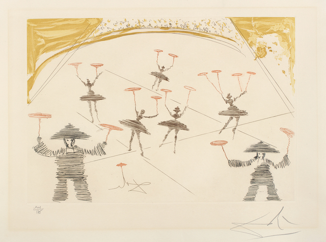 Salvador Dalí, ‘Chinois, from Le Cirque (Chinese, from The Circus)’, 1965, Phillips