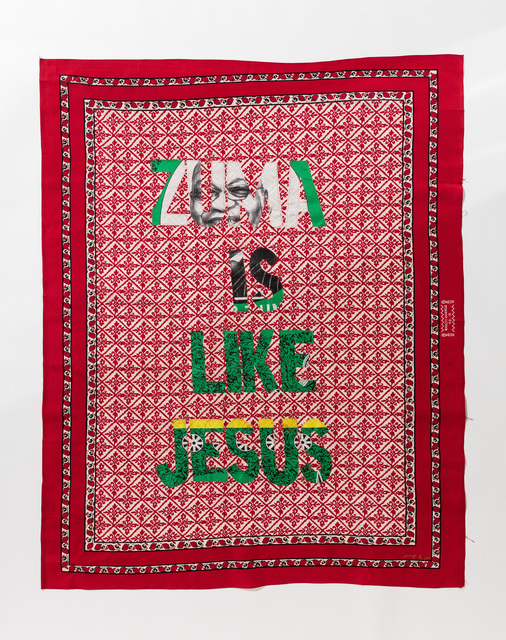 Lawrence Lemaoana, ‘Zuma is like Jesus’, 2017, Afronova