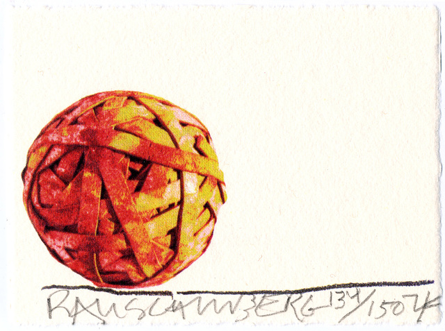 Robert Rauschenberg, ‘Raffle’, 2001, Woodward Gallery