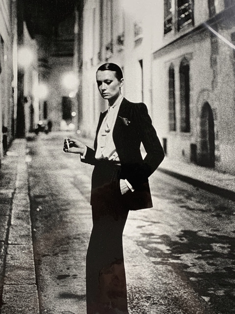Helmut Newton, ‘Rue Aubriot, Paris (signed)’, 1975, Photography, Silver Gelatin Print, Provocateur Gallery