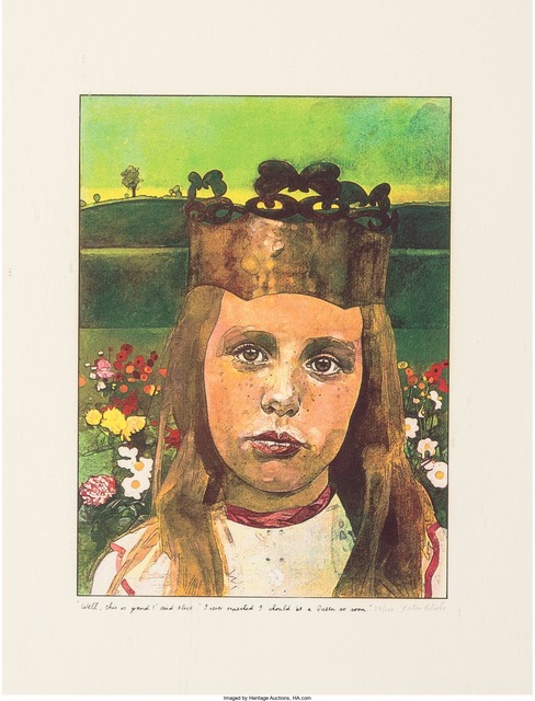 Peter Blake, ‘Alice in Wonderland’, 1970, Print, Screenprint in colors, Heritage Auctions