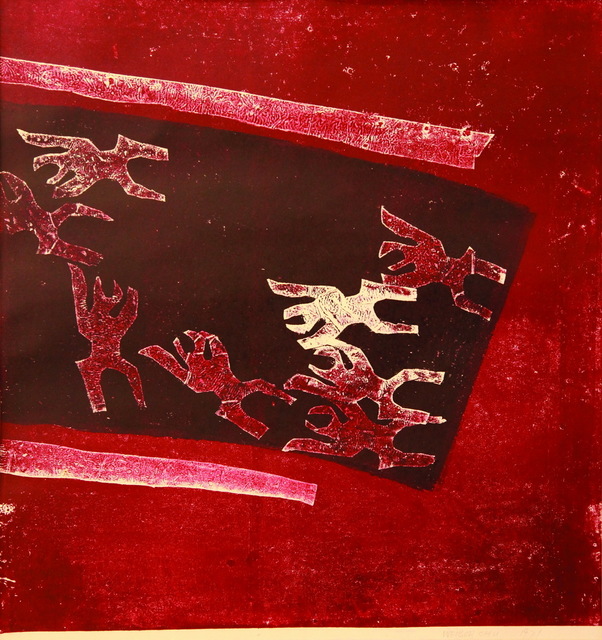Chu Weibor, ‘Games 遊戲’, 1971, Painting, Oil, Plastic, Glass plate,, Asia Art Center