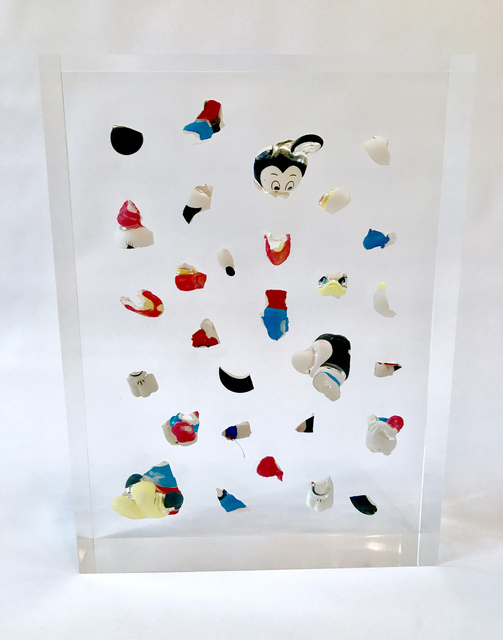Ray Geary, ‘Daisy and Mickey Break Up’, 2017, Sculpture, Manipulated found object in resin, Parlor Gallery