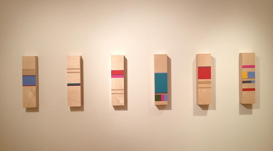Installation shot from past show at GSAA: "Straight Lines in 5 Directions" (2013) Installation shot from past show at GSAA: "Straight Lines in 5 Directions" (2013)
