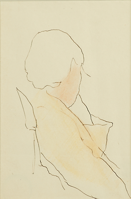 Joseph Stella, ‘Untitled (Sketch of a Woman)’, Rago/Wright
