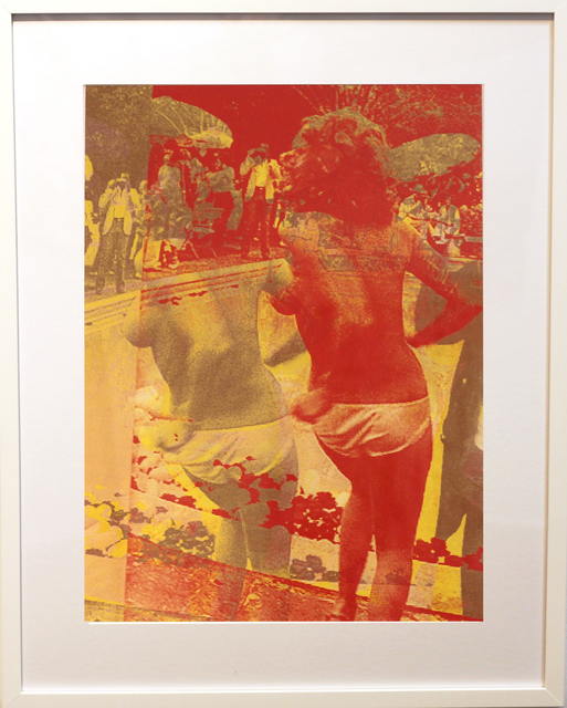 Marco Pittori, ‘Orange Swimming Pool (framed)’, 2016, Artspace Warehouse