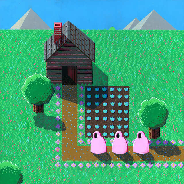 Ian Clyde, ‘The Visit’, 2019, Painting, Acrylic, Carrie Able Gallery