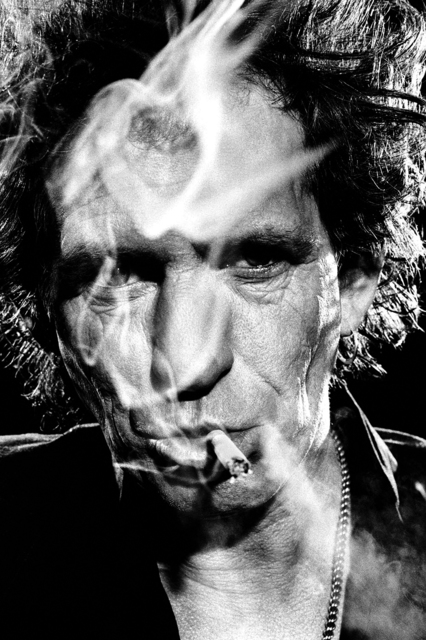 Stephanie Pfriender Stylander, ‘Keith Richards, The Third Eye’, 1994, Photography, Archival Pigment Print, Staley-Wise Gallery