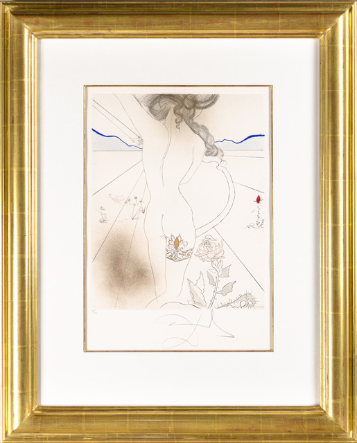 Salvador Dalí, ‘NU À LA JARRETIÈRE (Nude with Garter)’, 1969-1970, Christopher-Clark Fine Art