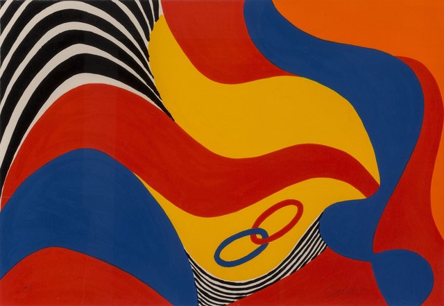 Alexander Calder, ‘Untitled, from the Flying Colors Series’, 1973, Heritage Auctions