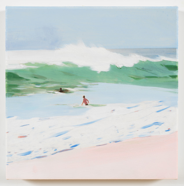 Isca Greenfield-Sanders, ‘Green Wave’, 2018, Berggruen Gallery