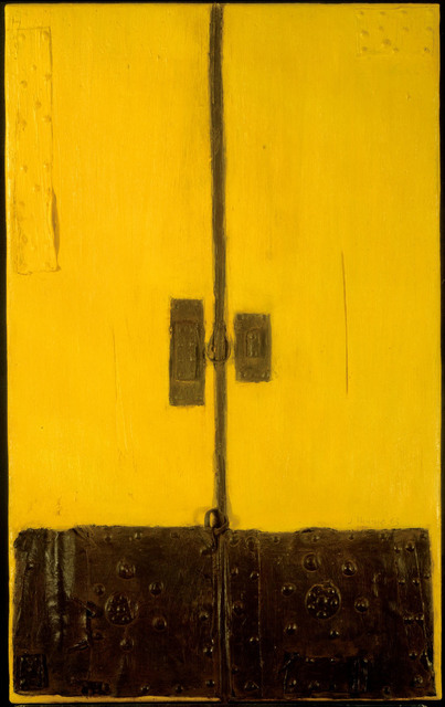 Josep Navarro Vives, ‘Puerta amarilla y negra (Black and yellow door)’, 1963, The Josep Navarro Vives Archive