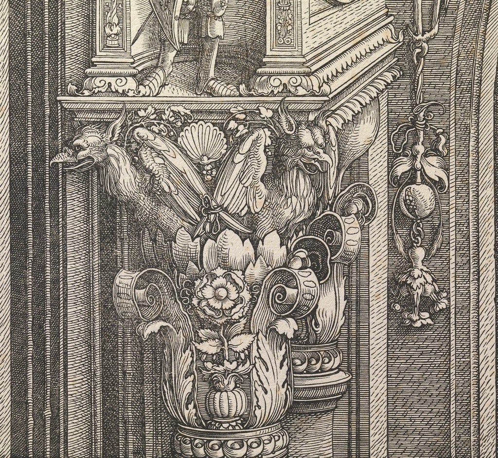 The Arch of Honour of Maximilian I (Detail), by Albrecht Dürer 1515 The Arch of Honour of Maximilian I (Detail), by Albrecht Dürer 1515
