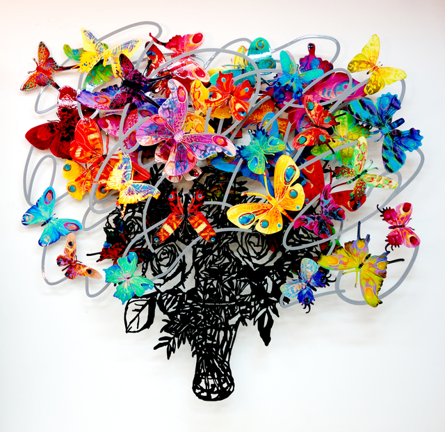 David Gerstein, ‘SYNERGY錦上添花’, 2013, Installation, Aluminum鋁 3層, Artrue Gallery