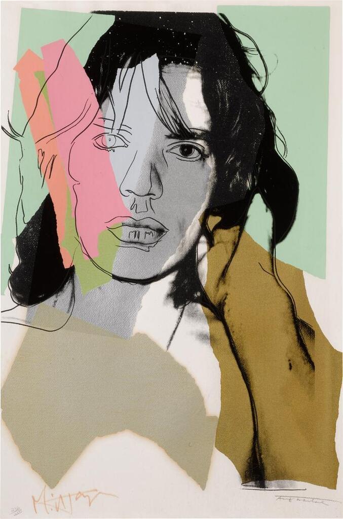 Andy Warhol - Mick Jagger (F. & S. II.140)
