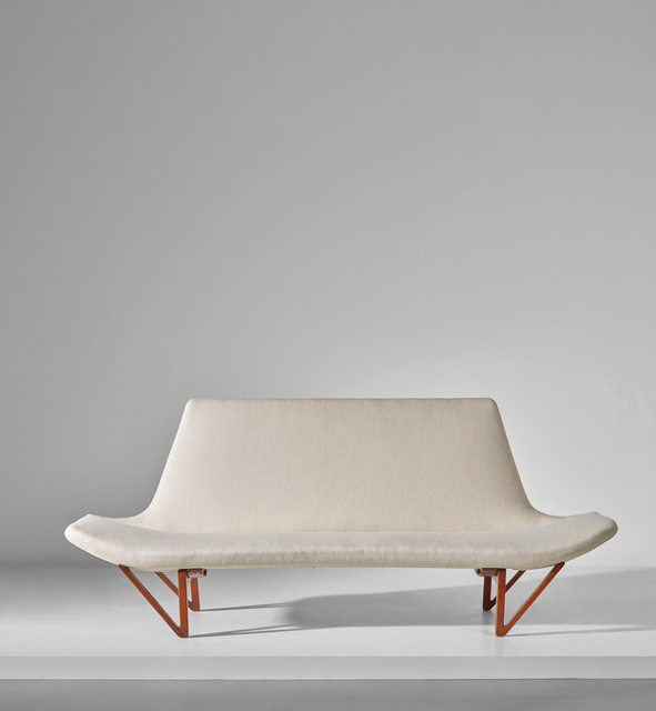 Edvard and Tove Kindt-Larsen, ‘Early and rare sofa’, Design/Decorative Art, Teak, fabric, Phillips