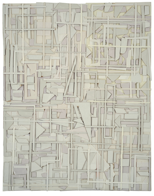 Matt Gonzalez, ‘From your whirls & mirror it’, 2018, Drawing, Collage or other Work on Paper, Found paper collage, Dolby Chadwick Gallery