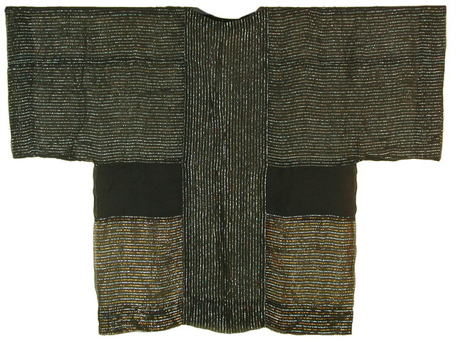 Chant Avedissian, ‘Siwa inspired cut, black transparent cotton with shinny threads’, 1988, Sabrina Amrani