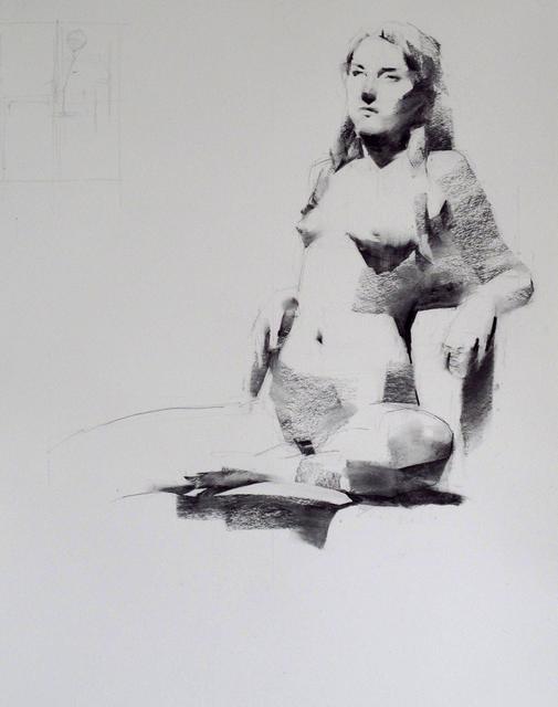 Mark Tennant, ‘26758711’, 2018, Drawing, Collage or other Work on Paper, Charcoal, Gallery 1261