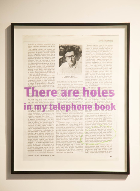 Roberto Jacoby, ‘¡1968, el culo te abrocho! / Your Ass I Wait’, 2008, EL GRAN VIDRIO