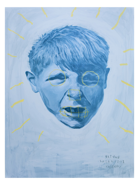 Nathan Louis Valensky, ‘Young Stephen Hawking’, 2018, Joseph Gross Gallery