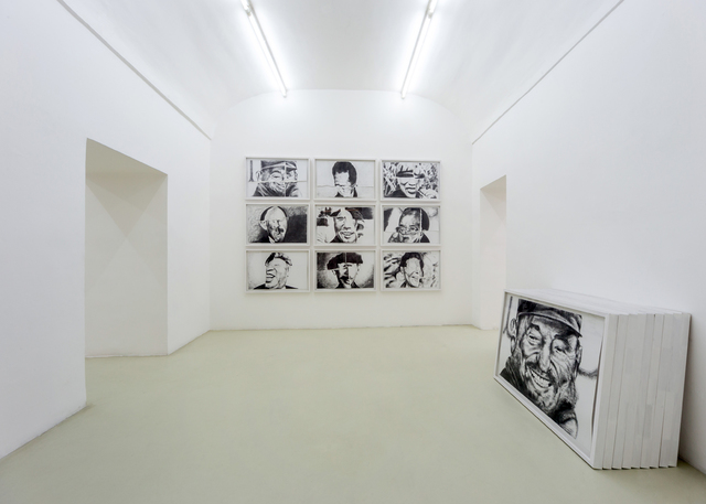 Vedovamazzei, ‘Nine smiling communists “Una risata e venti milioni di morti"’, 2007, Umberto Di Marino