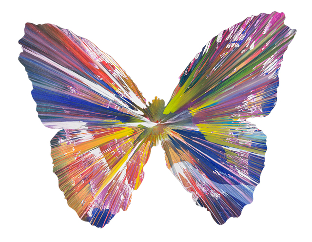 Damien Hirst, ‘Butterfly Spin Painting (Created at Damien Hirst Spin Workshop)’, 2009, Rago/Wright