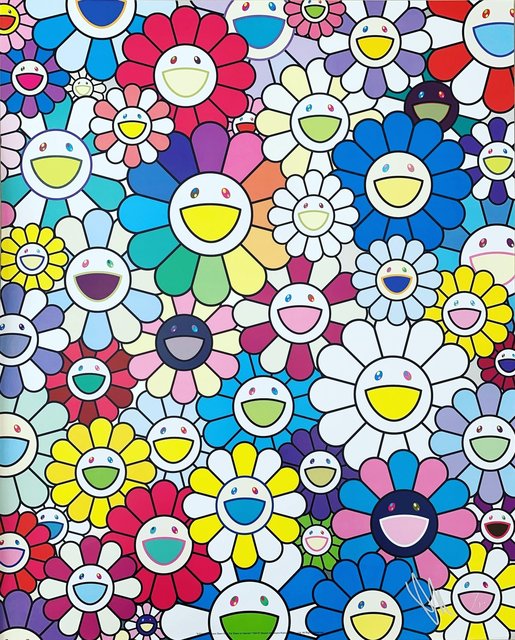 Takashi Murakami | A FLOWER FIELD SEEN FROM THE STAIRS TO ...