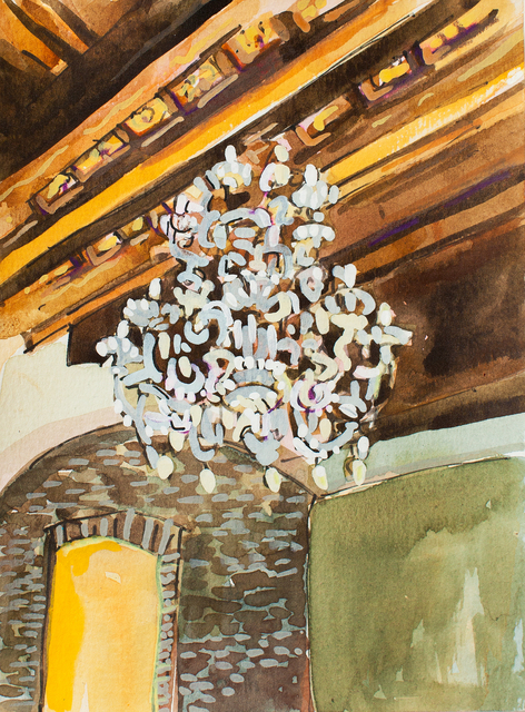 Lee Essex Doyle, ‘Study for Palazzo Priuli, Venice’, 2014, Drawing, Collage or other Work on Paper, Mixed media, Childs Gallery