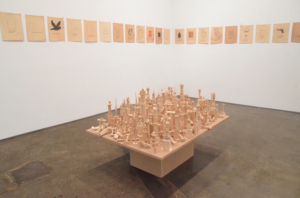 Installation view of Roberta Allen: Some Facts About Fear, MINUS SPACE, 2017 Installation view of Roberta Allen: Some Facts About Fear, MINUS SPACE, 2017
