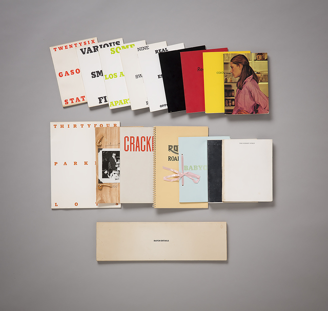 Ed Ruscha, ‘A complete & signed collection of Ed Ruscha first edition artists' books’, 1963-1978, ARCHEUS/POST-MODERN