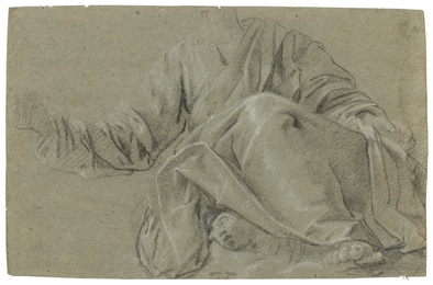 Five sheets of figure studies