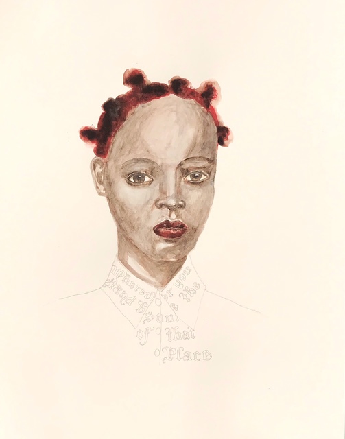 Anne Siems, ‘Be the Soul’, 2020, Drawing, Collage or other Work on Paper, Watercolor and mixed media on paper, Wally Workman Gallery