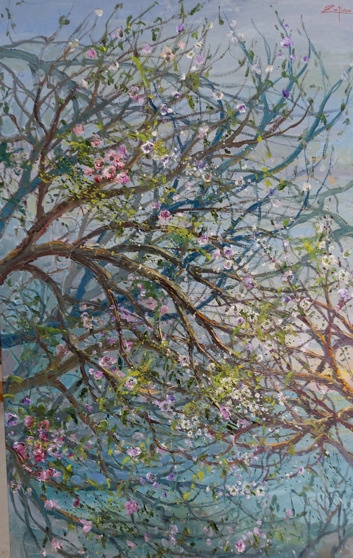 , 'Flowering Branches by the Sea,' 2017, Galerie d'Orsay