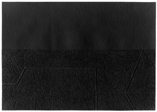 Alberto Burri, ‘Mixoblack 9’, 1990, Mixografia