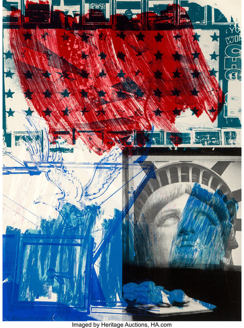 Robert Rauschenberg, ‘People for the American Way’, 1991, Heritage Auctions
