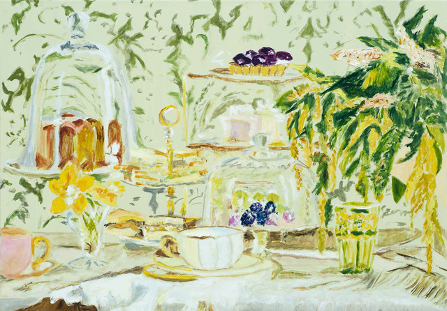 Susanne Kamps, ‘Fortnum & Mason’, 2017, Painting, Oil on Canvas, Cynthia Corbett Gallery