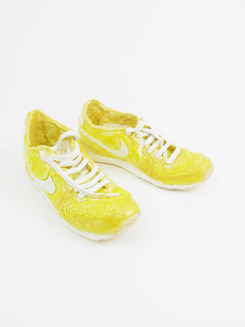 Rose Eken, ‘Nike (Yellow)’, 2019, Sculpture, Glazed Paper Clay, V1 Gallery