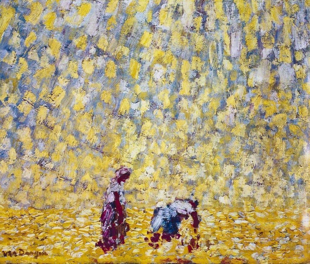 Kees van Dongen, "Lieuses", 1905, oil on canvas, private collection.
Presently on view at Musée de Montmartre. Kees van Dongen, "Lieuses", 1905, oil on canvas, private collection.
Presently on view at Musée de Montmartre.