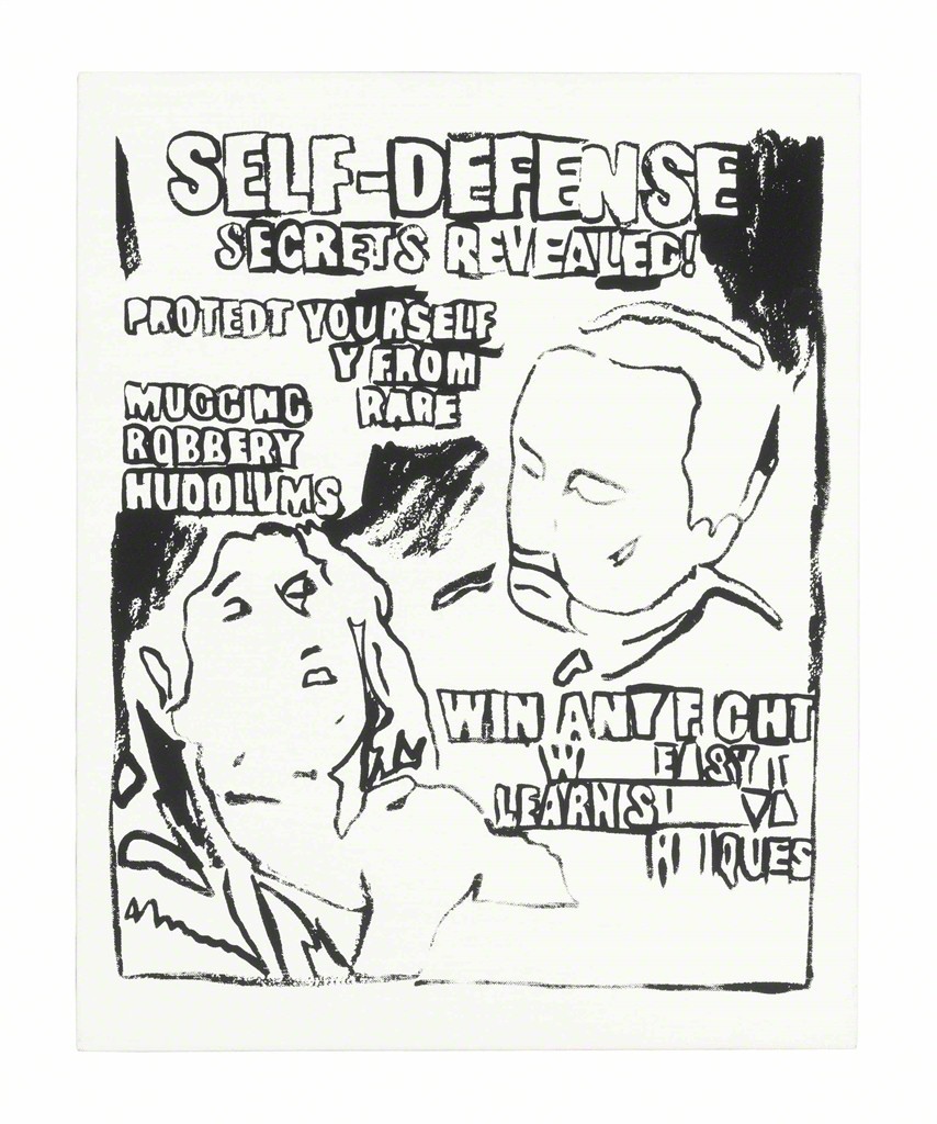Andy Warhol - Self-Defense (Positive)