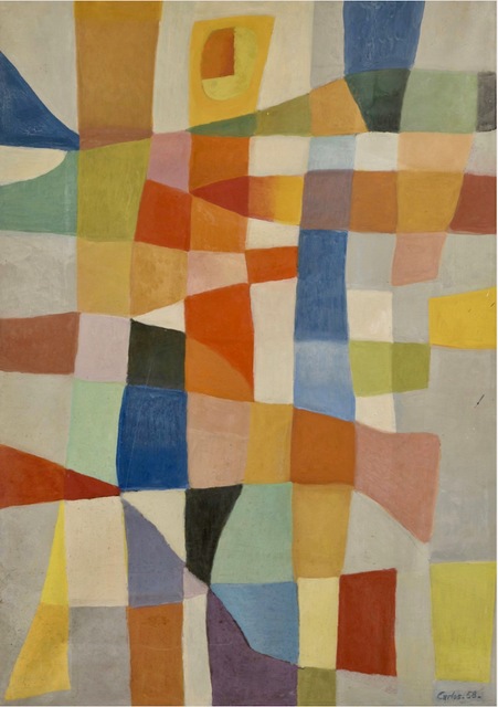 Carlos Carnero, ‘K6’, 1958, Painting, Oil on canvas, Galería de las Misiones